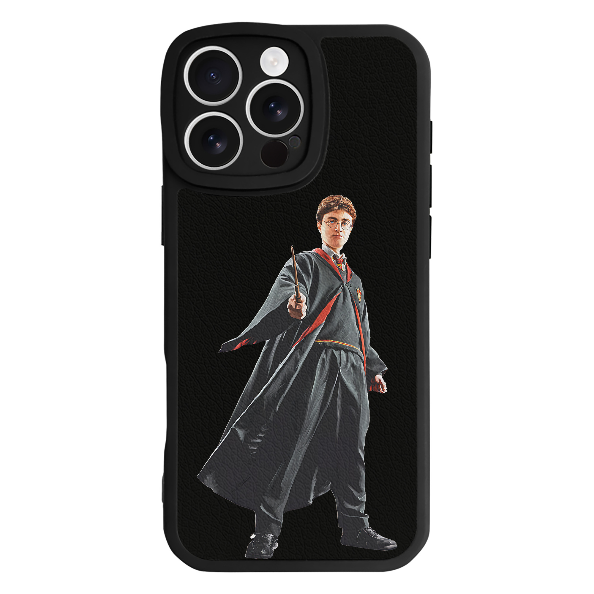 （画像用） Harry Potter ハリー・ポッターシリーズ 【iPhone 16シリーズ対応】シリコンスマホケース（レザー調） 材質：シリコン